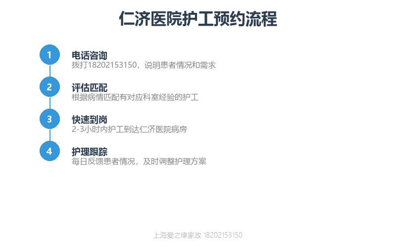 仁济医院护工怎么请?术后一对一陪护收费标准与预约流程 仁济医院护工怎么请?术后一对一陪护收费标准与预约流程
